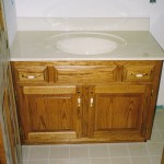 OAK VANITY