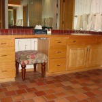 OAK VANITY