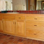OAK VANITY
